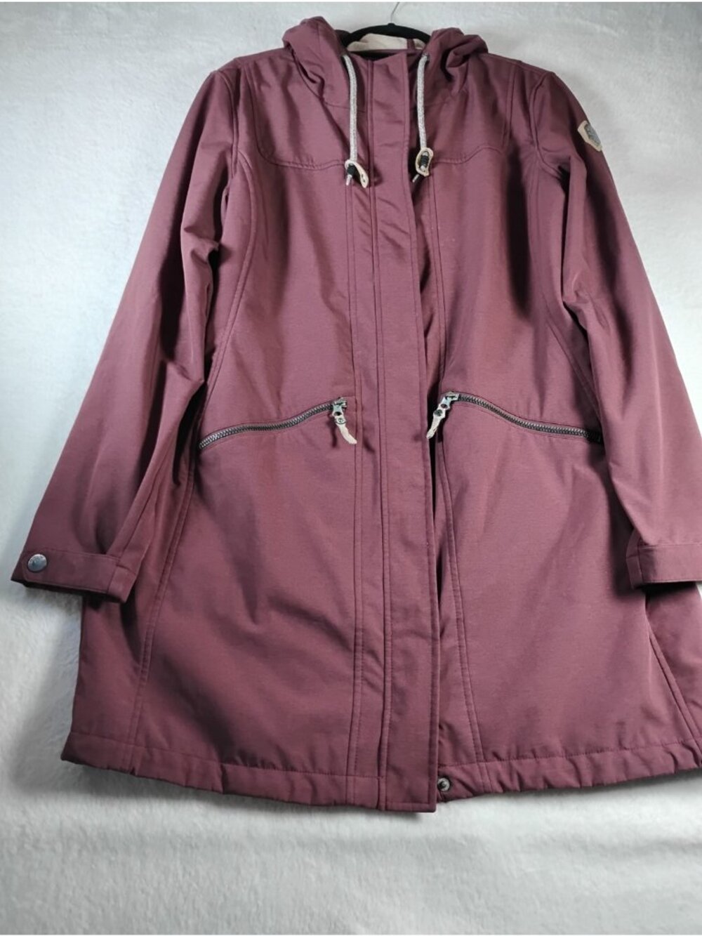 G.I.G.A. DX  Killtec Womens Hooded Coat Jacket Winter Sherpa Lined 44/14  Pocket